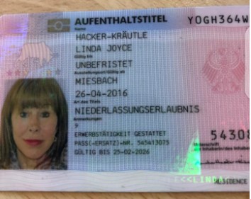 Aufenthaltsgenehmigung
