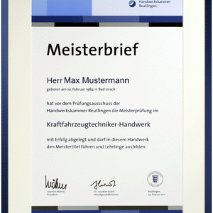 IHK Meisterbrief Kaufen